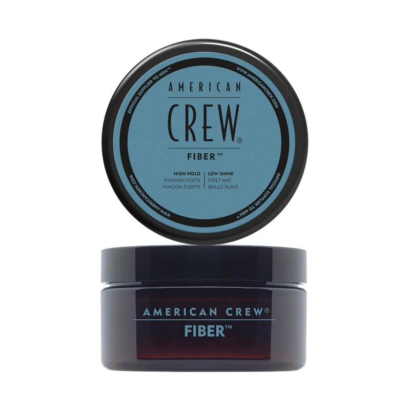 Lata de pasta para o cabelo American Crew Fiber com fixação forte e pouco brilho