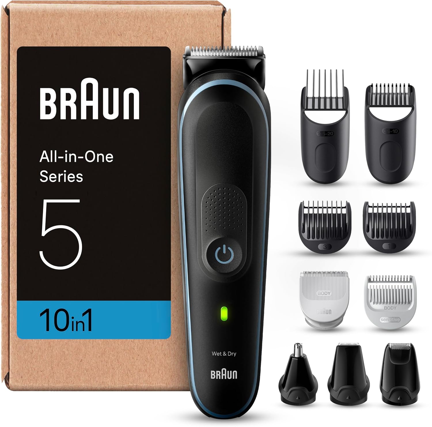 Braun MGK5445 multi grooming para barba cabelo e corpo
