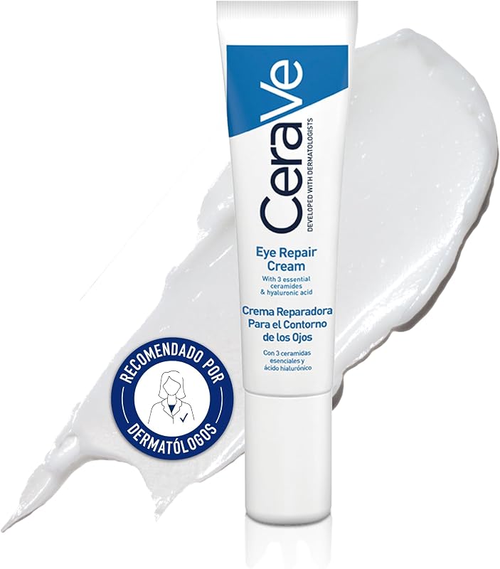 Tubo do creme reparador de contorno de olhos CeraVe de 14 ml