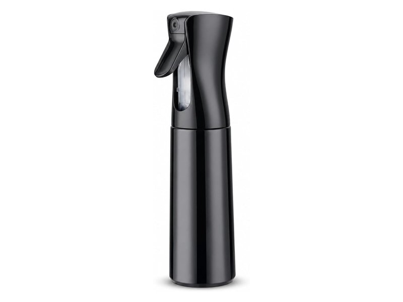 Pulverizador de água GRIFEMA de 300 ml, preto, com gatilho de névoa contínua
