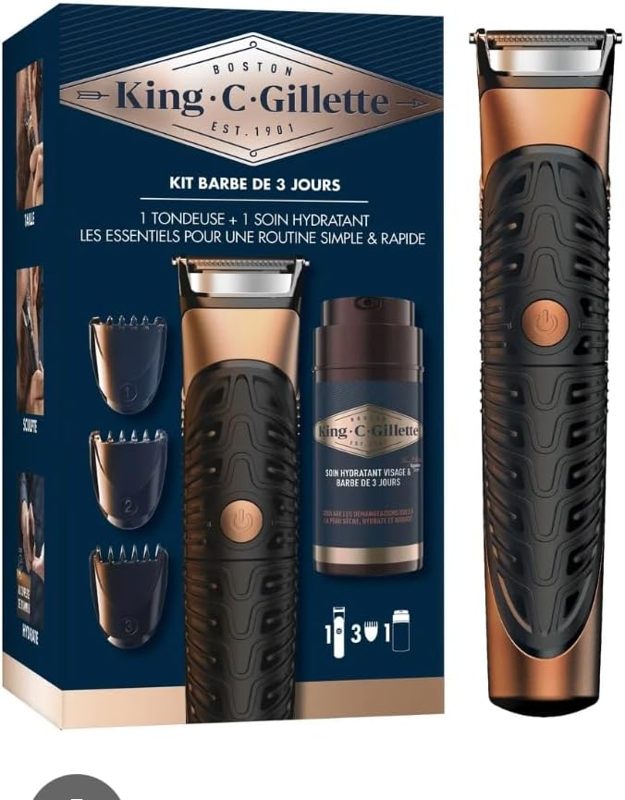 King C. Gillette Beard Clipper para manutenção de barba em casa
