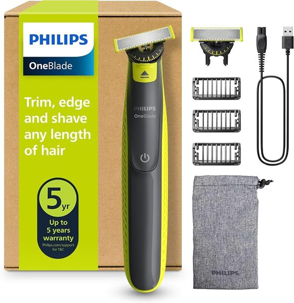 Philips OneBlade 360 QP2724 com duas lâminas e pentes de barba