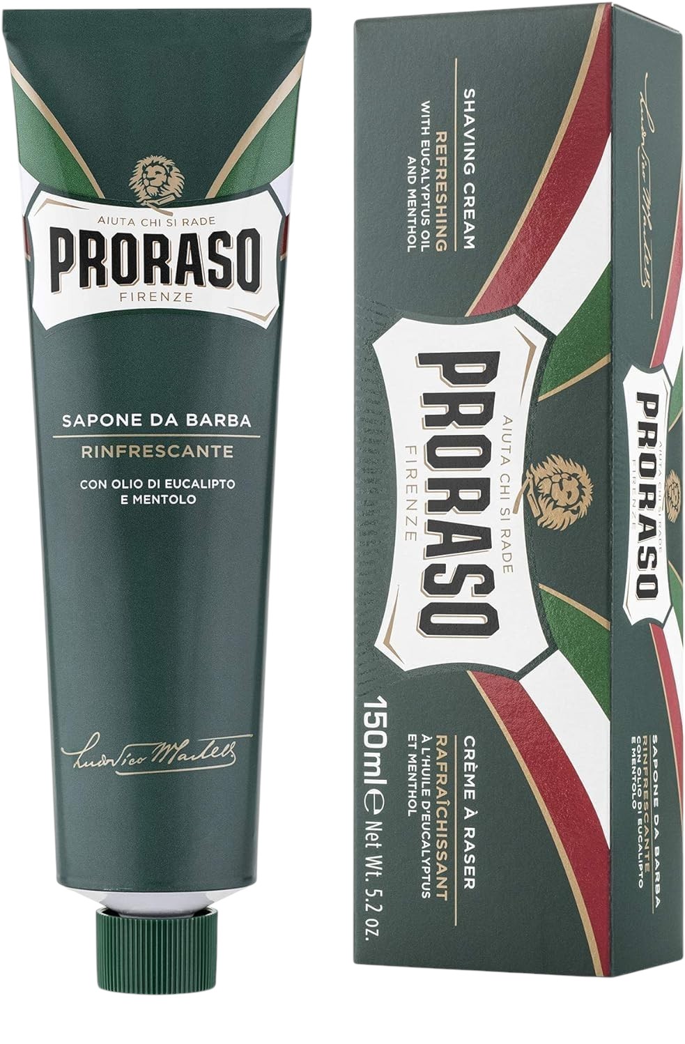 Creme de barbear Proraso tradicional em bisnaga