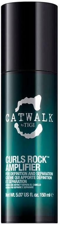 Frasco do creme para caracóis TIGI Catwalk Curls Rock Amplifier de 150 ml