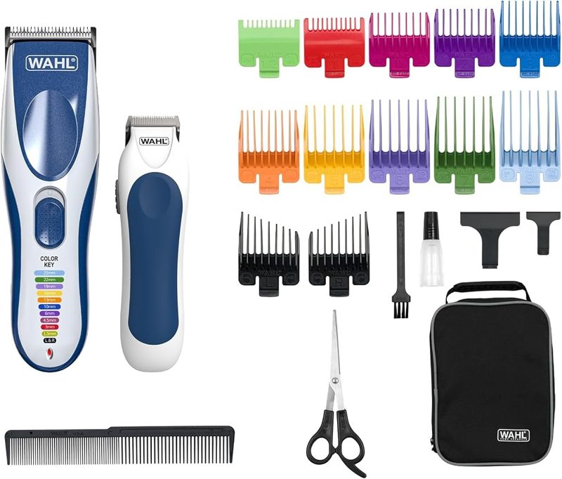 Wahl Color Pro Cordless com pentes guia coloridos